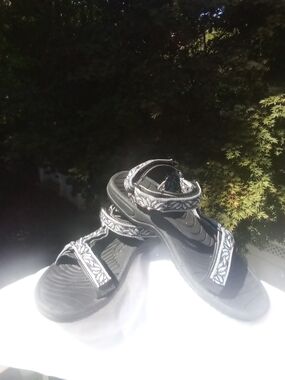 Teva Hurricane Sandals Black Multicolor Straps Sport Hiking Quick-dry Women's  7
